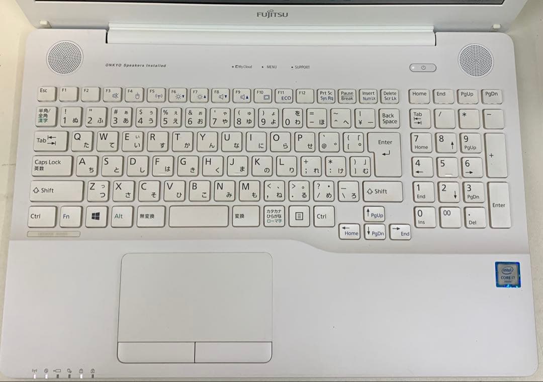 570美品✨FUJITSUノートPC Corei7 大容量SSD500搭載