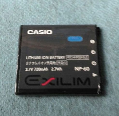 動作確認済み デジカメ CASIO EXILIM EX-S12 [ブラック]
