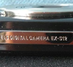 動作確認済み デジカメ CASIO EXILIM EX-S12 [ブラック]