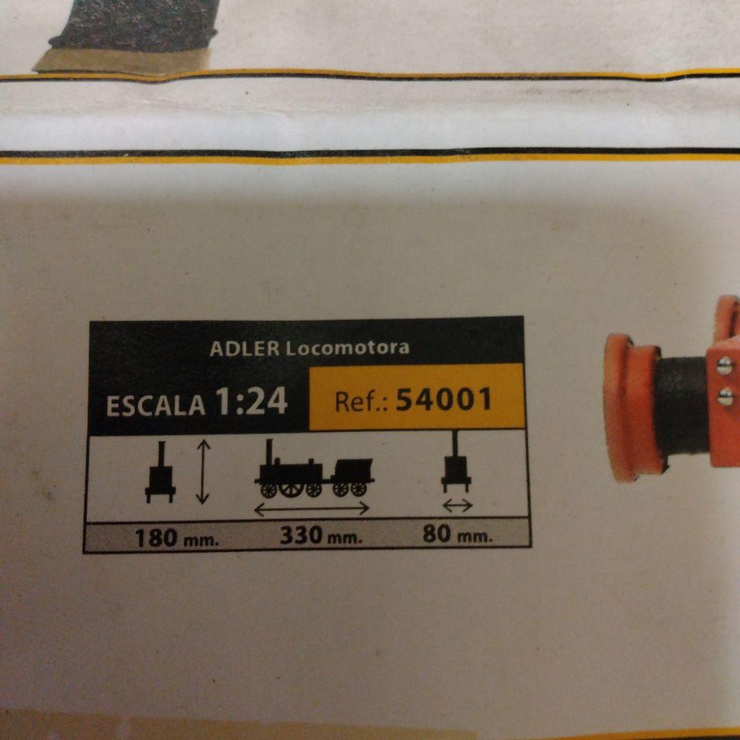 OcCre社製　アドラー　組み立て機関車　24分の1 Adler