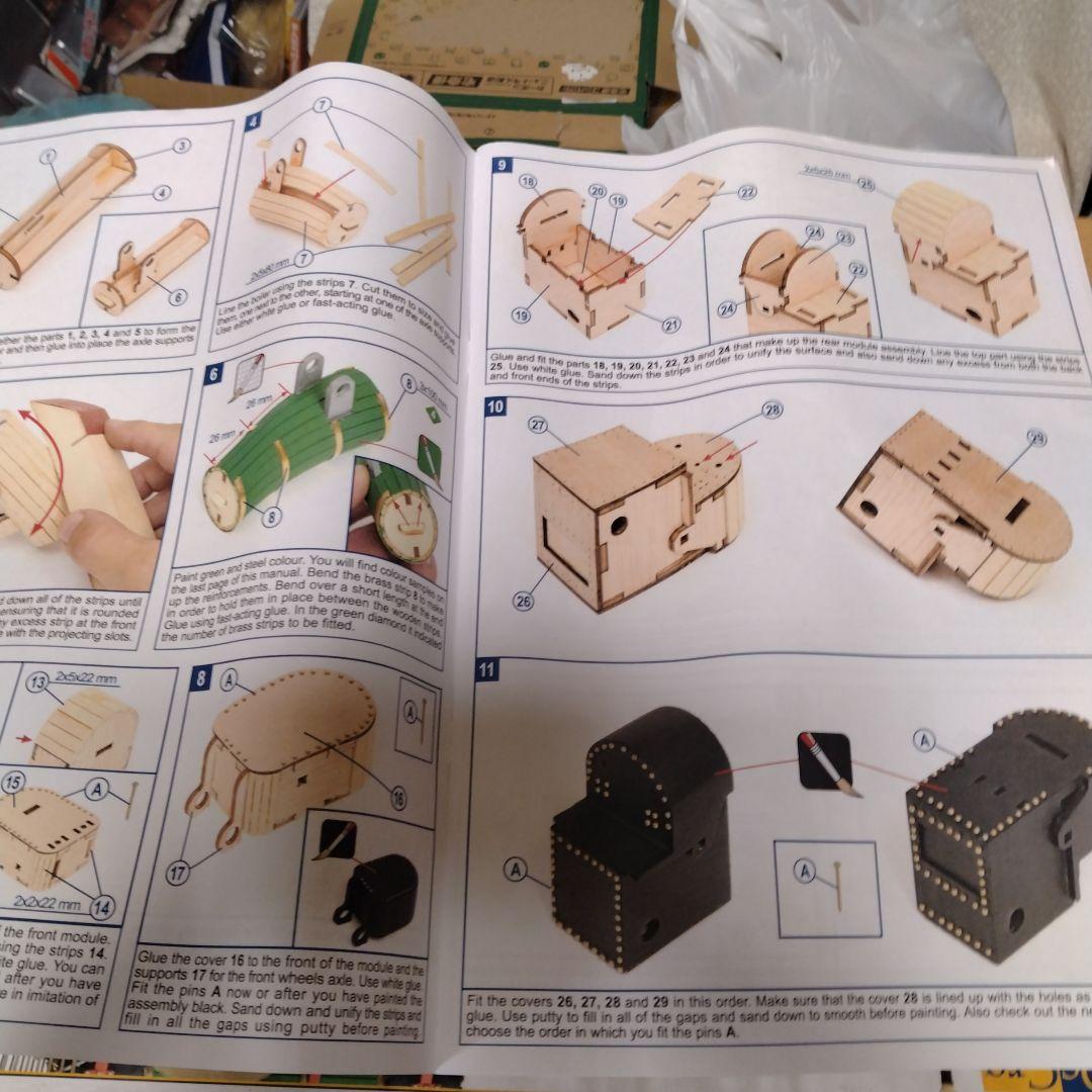 OcCre社製　アドラー　組み立て機関車　24分の1 Adler