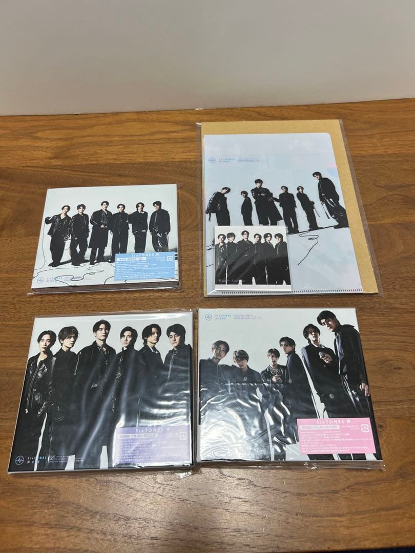 全てほぼ未使用❗️SixTONES CD・DVDセット多数