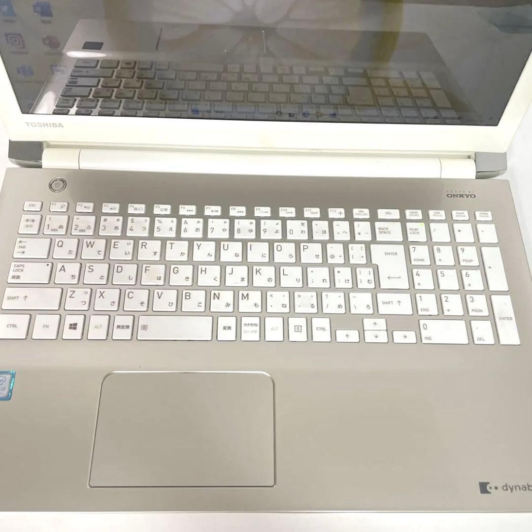 東芝 dynabook T65DG SSD256GB メモリ12GB パソコン