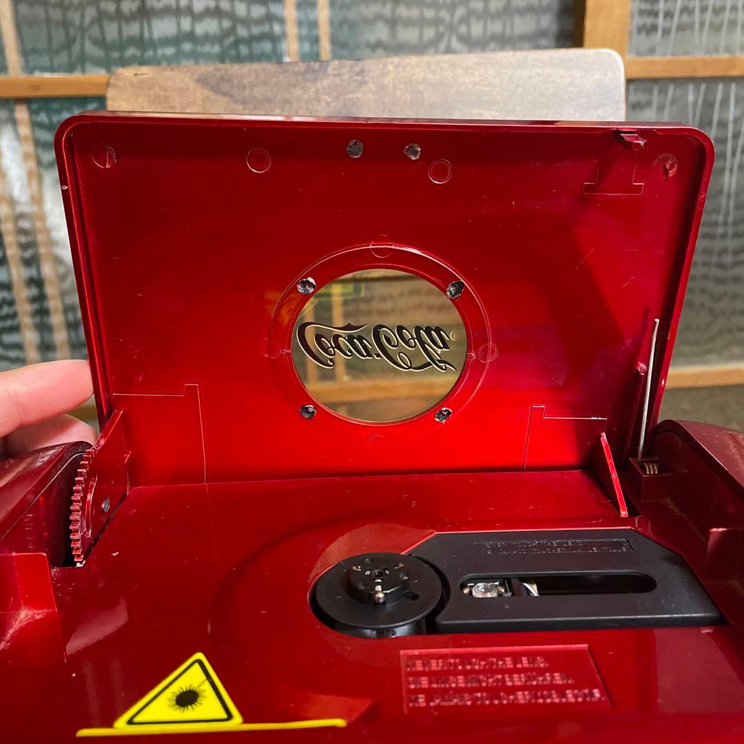 【値引】【ジャンク扱い】Coca-Cola CDラジオプレイヤー　希少レア