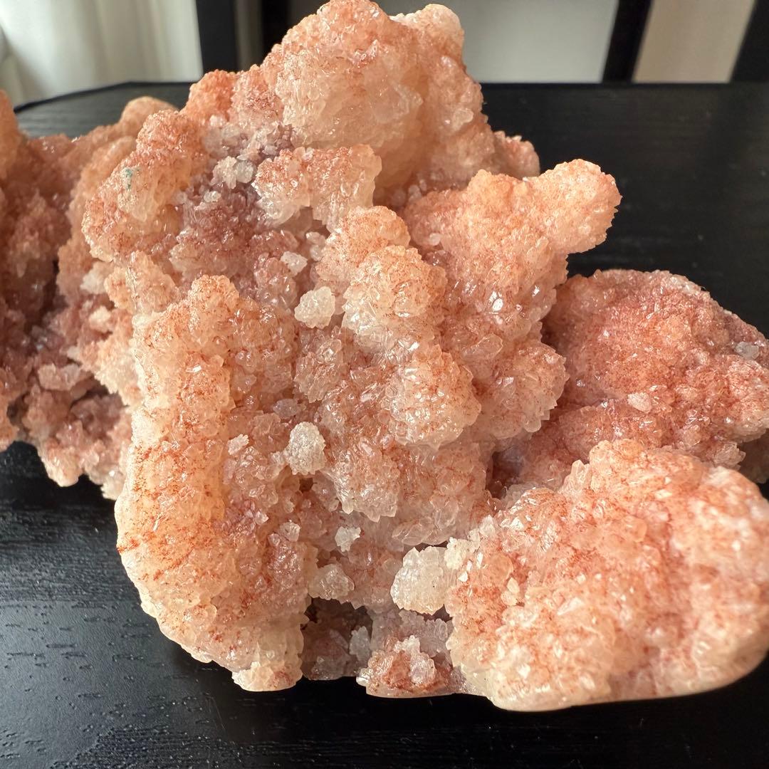 天然石ピンクアメジストの原石　置物　鉱物NO.010912