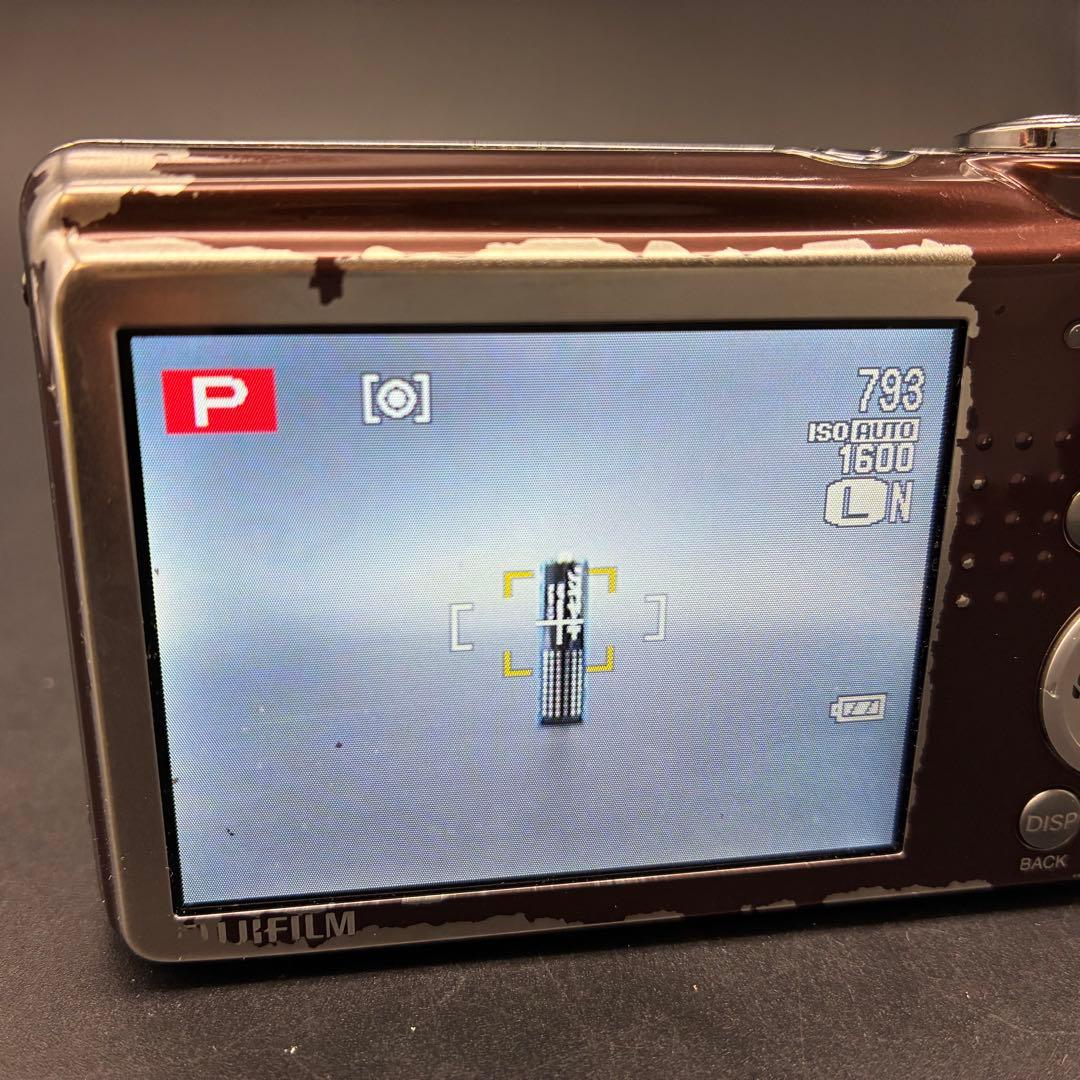 【動作OK】 FINEPIX F70EXR コンパクトカメラ ブラウン　デジカメ
