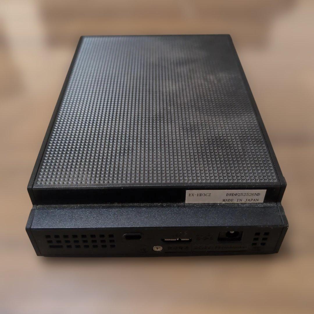 I-O DATA EX-HDCZシリーズ 外付けハードディスク 3TB