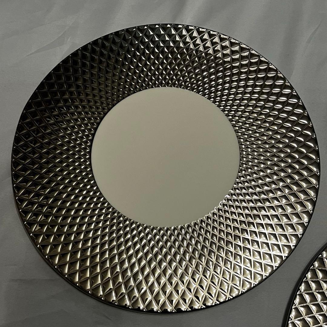 食器 お皿 ルザーン コルレオニス シルバー 3枚セット プレート 食器