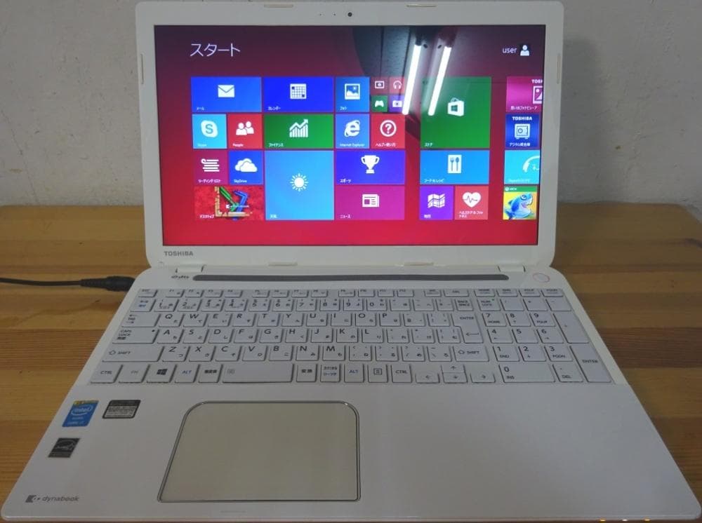 東芝 ノートパソコン dynabook T554/67KW/中古特価良品