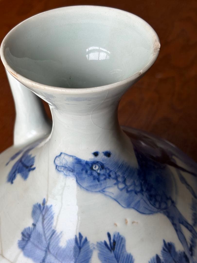 平戸焼「軍持（ケンディ）」酒器・水差し　骨董品