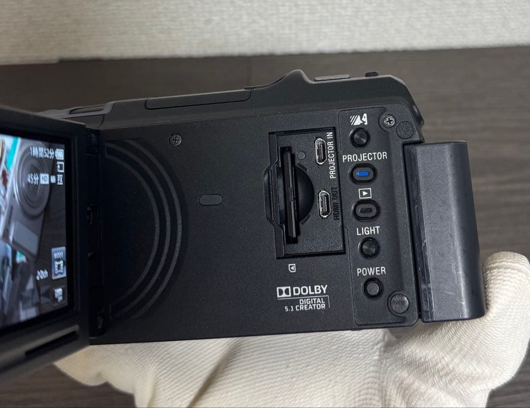 SONY HDR-PJ800 ビデオカメラ ブラック