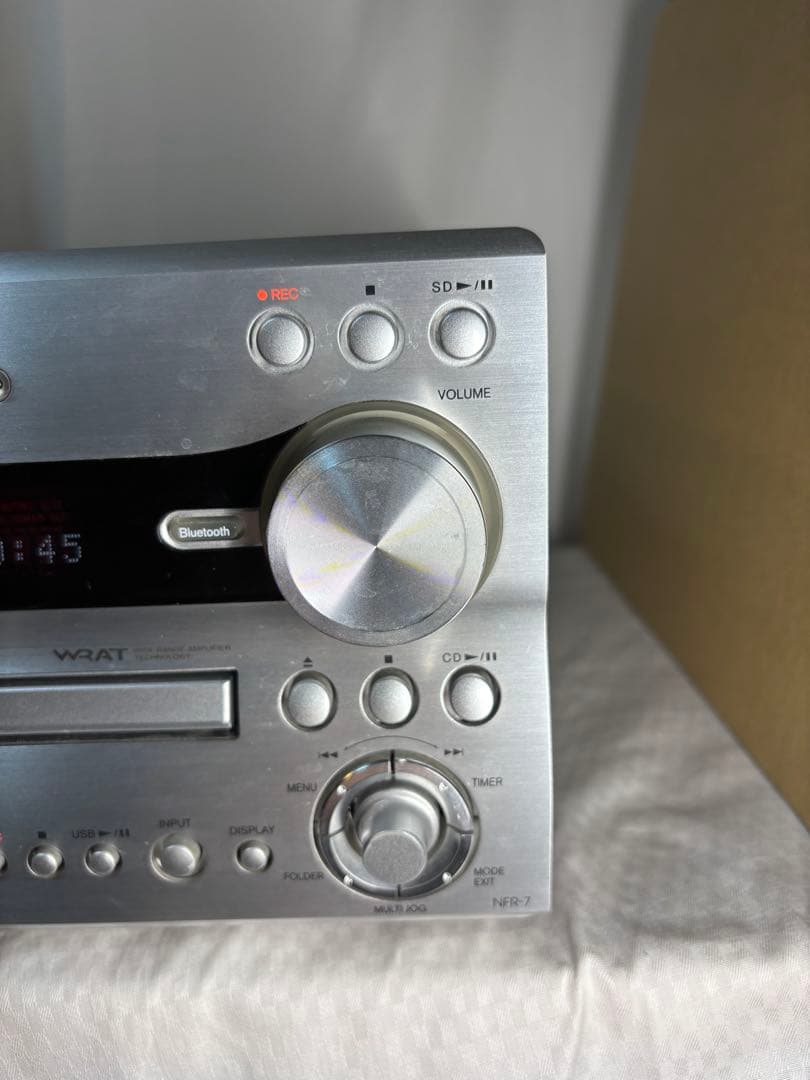 ONKYO Bluetooth ミニコンポ CDプレーヤーNFR-7 本体のみ