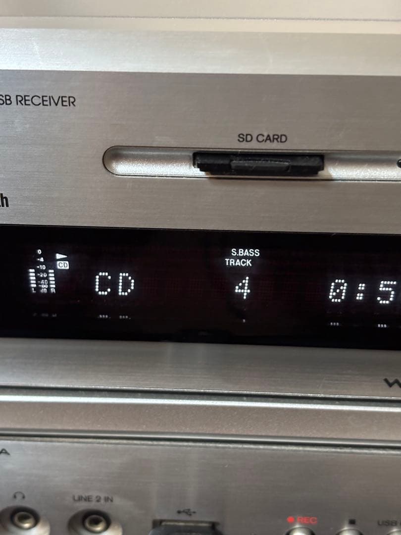 ONKYO Bluetooth ミニコンポ CDプレーヤーNFR-7 本体のみ