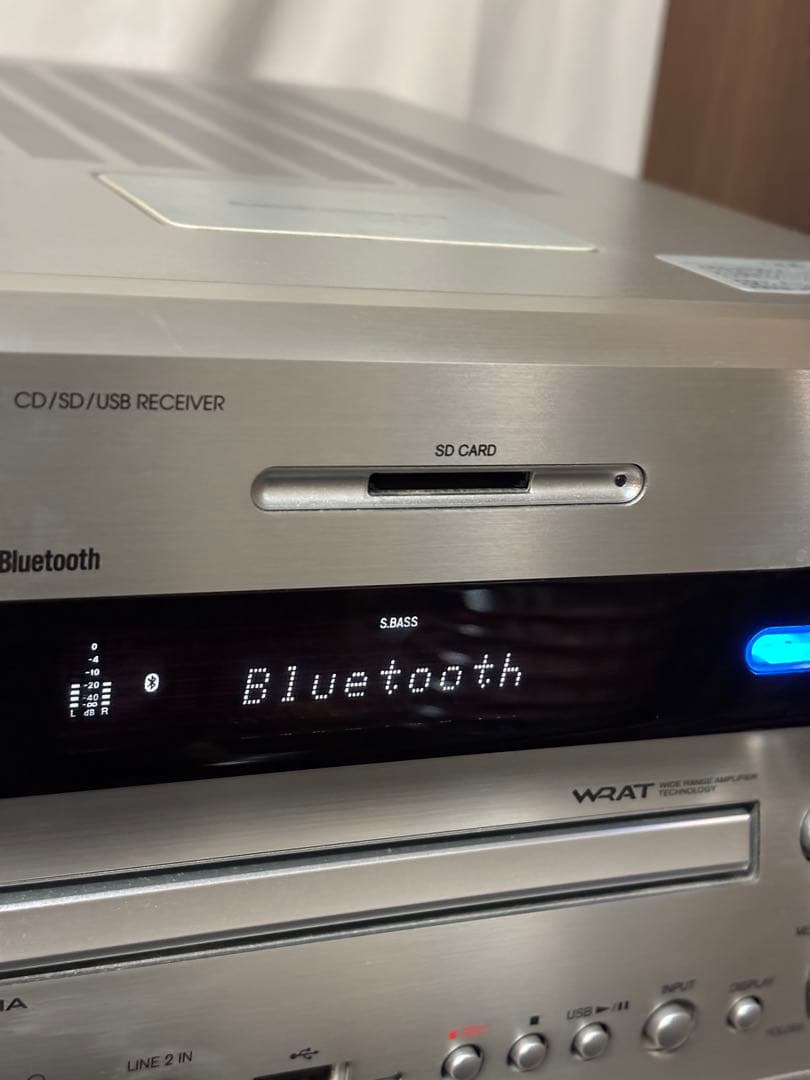 ONKYO Bluetooth ミニコンポ CDプレーヤーNFR-7 本体のみ