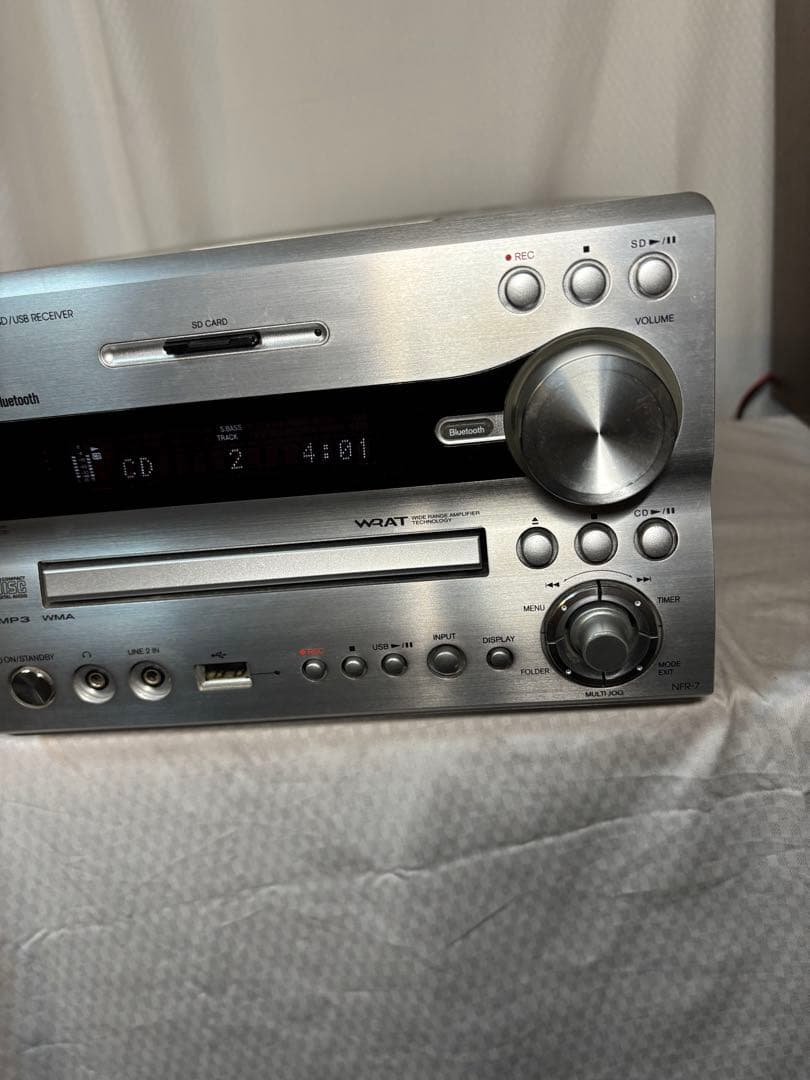 ONKYO Bluetooth ミニコンポ CDプレーヤーNFR-7 本体のみ