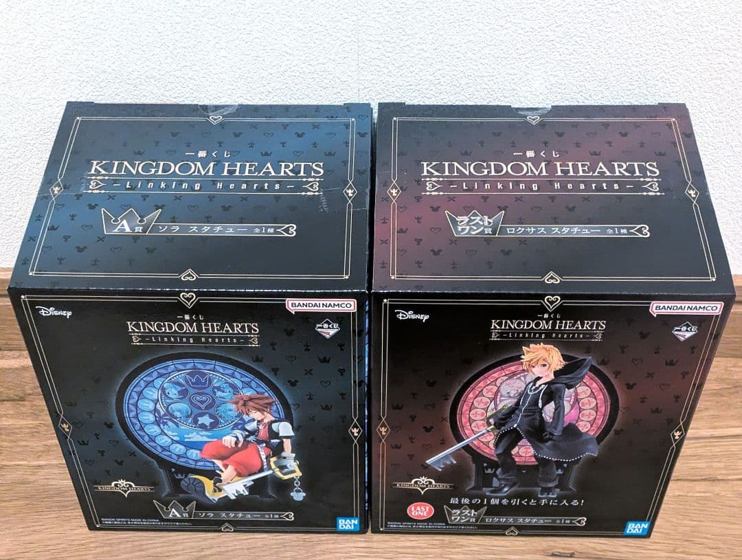 1番くじ KINGDOMHEARTS ソラ & ロクサス スタチュー