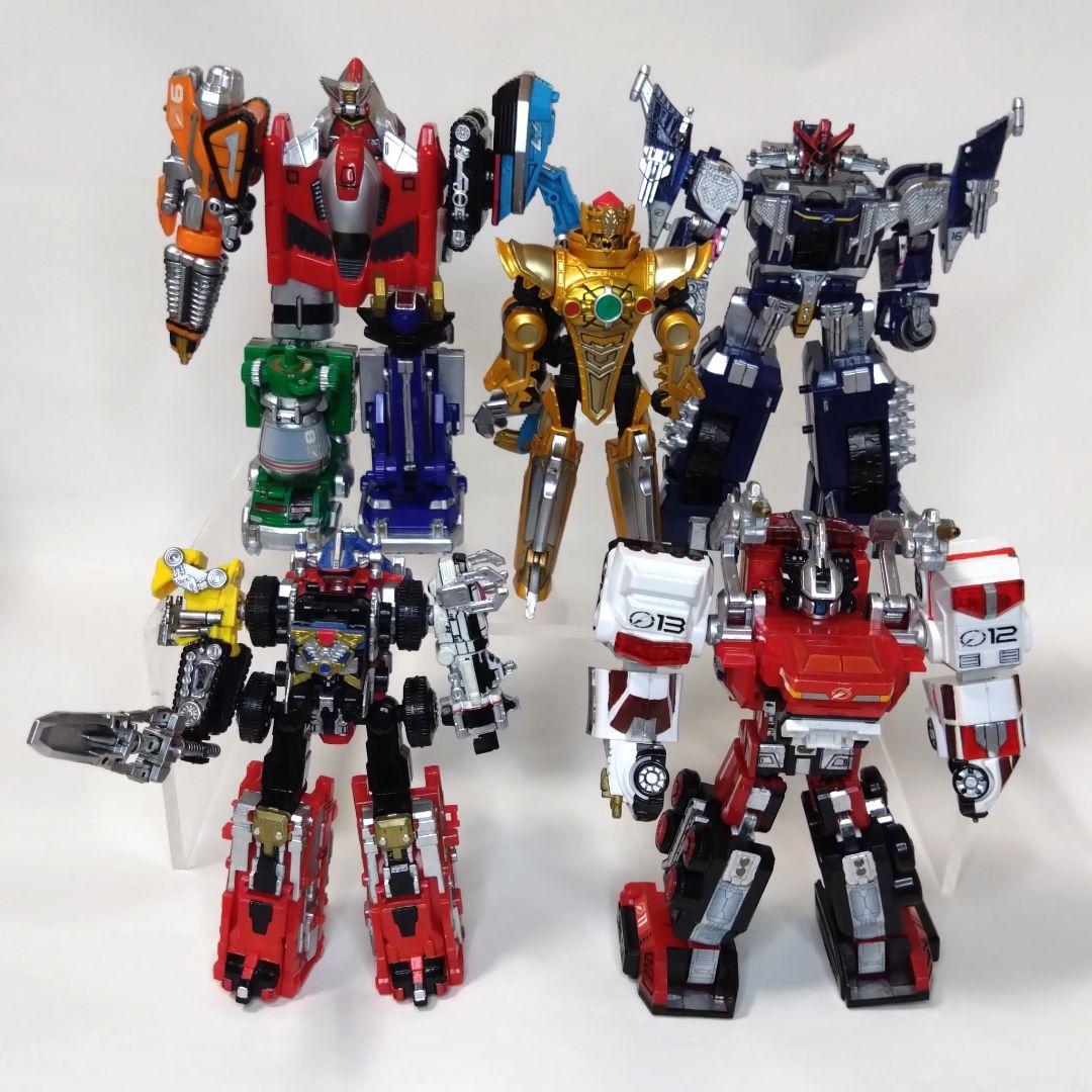 〈ジャンク品〉轟轟戦隊ボウケンジャー ミニプラシリーズセット