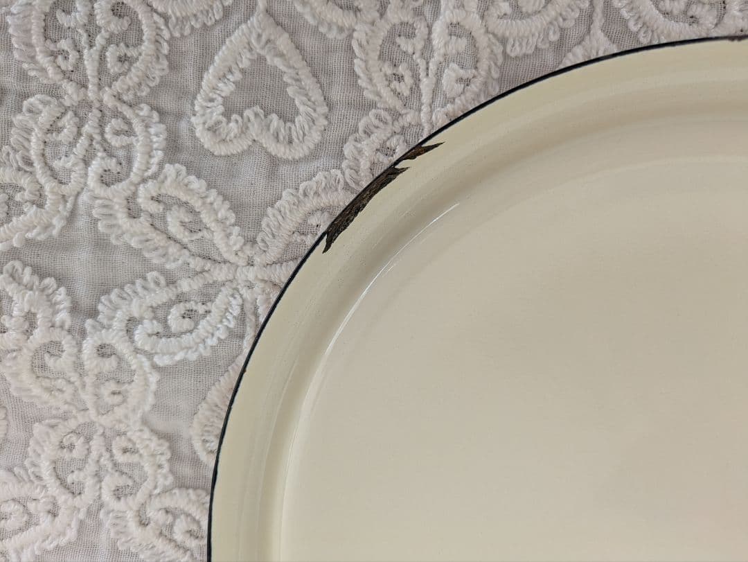 イマン　　ダイアナローズ　ホーロー両手鍋