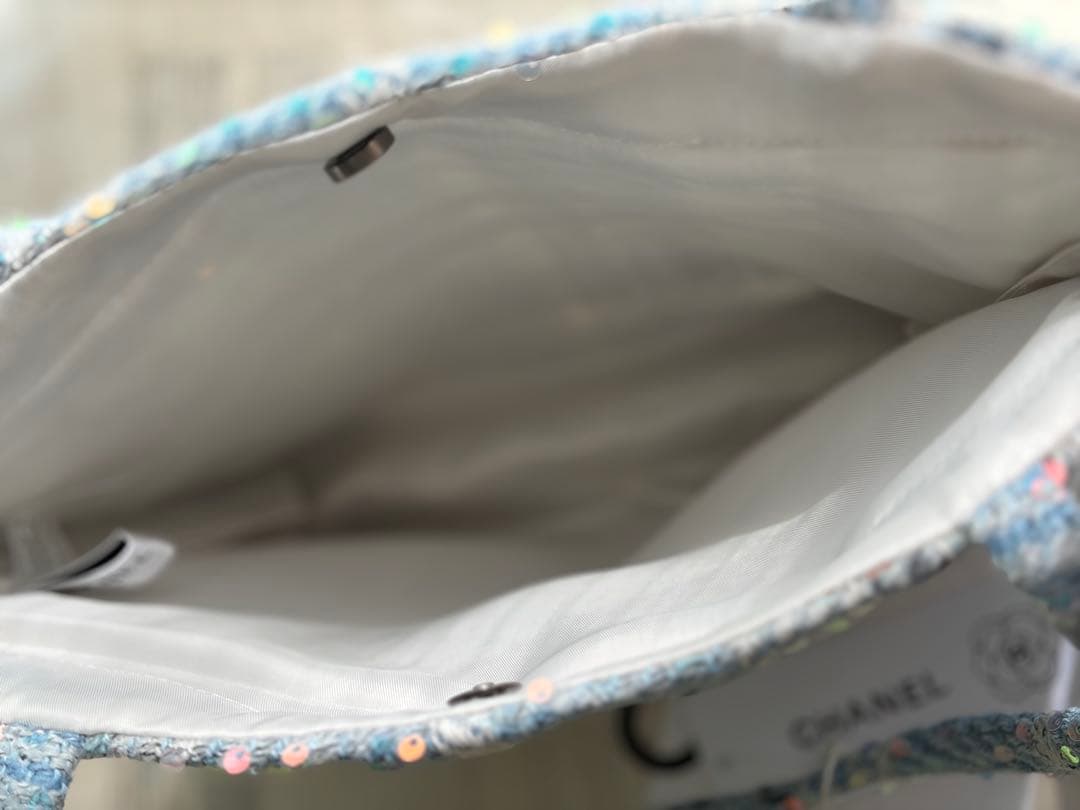 【新品未使用】CHANEL シャネル ノベルティ トートバッグ ブルー 非売品