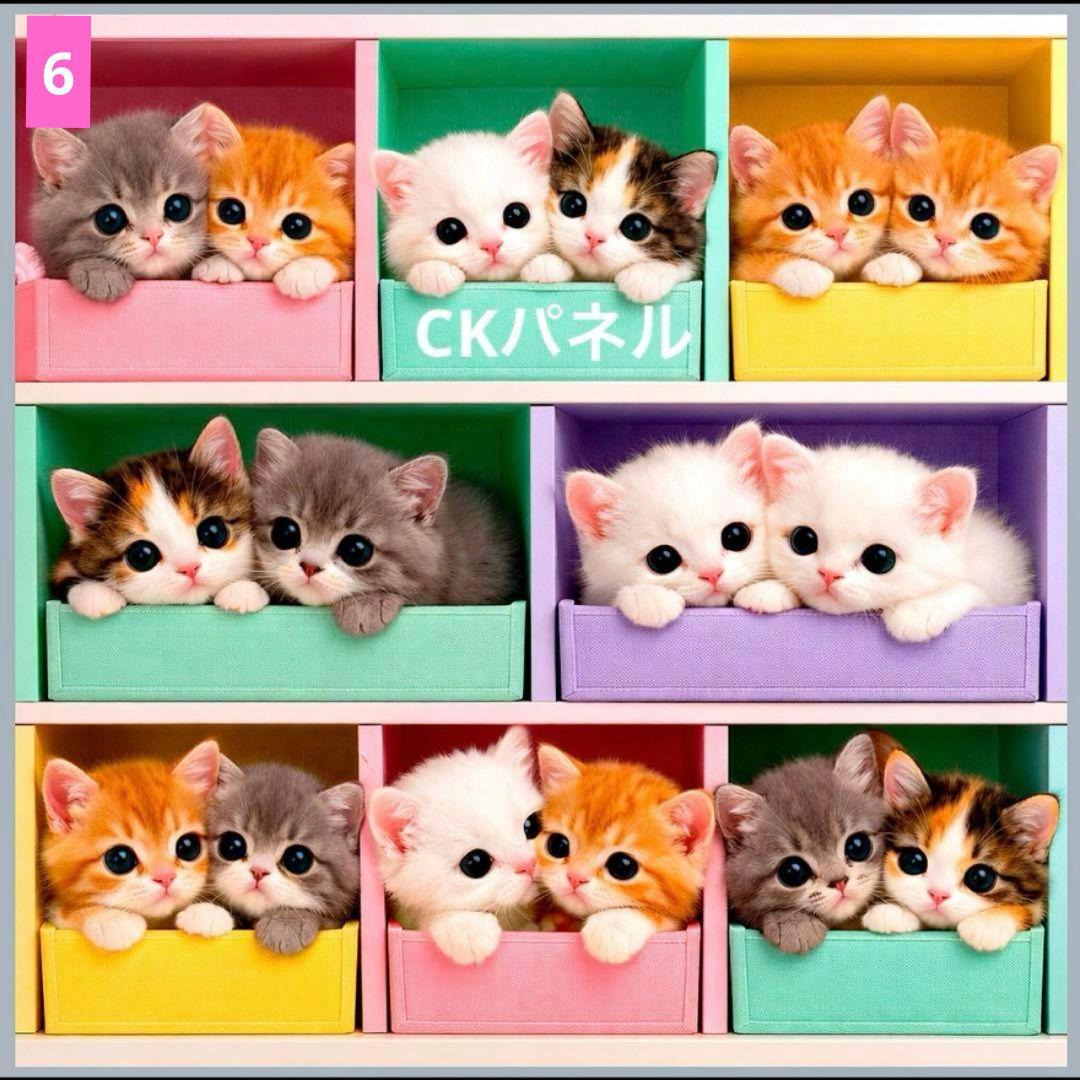 フラットポーチ♥6重ガーゼハンカチ♥オーダー受け付けページ（猫）
