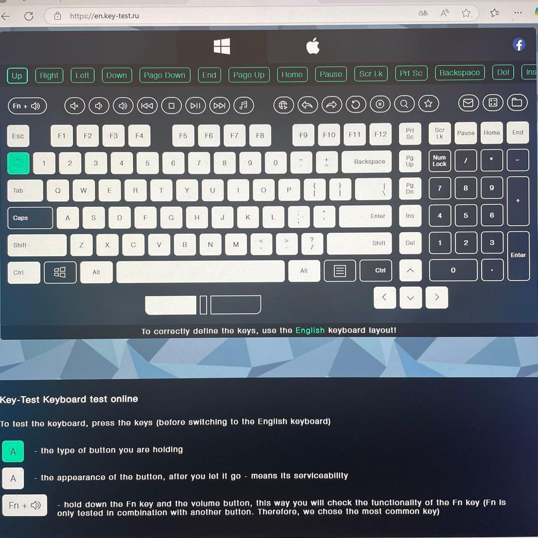 OKI MINI KEYBOARD III 英語配列 PS/2接続