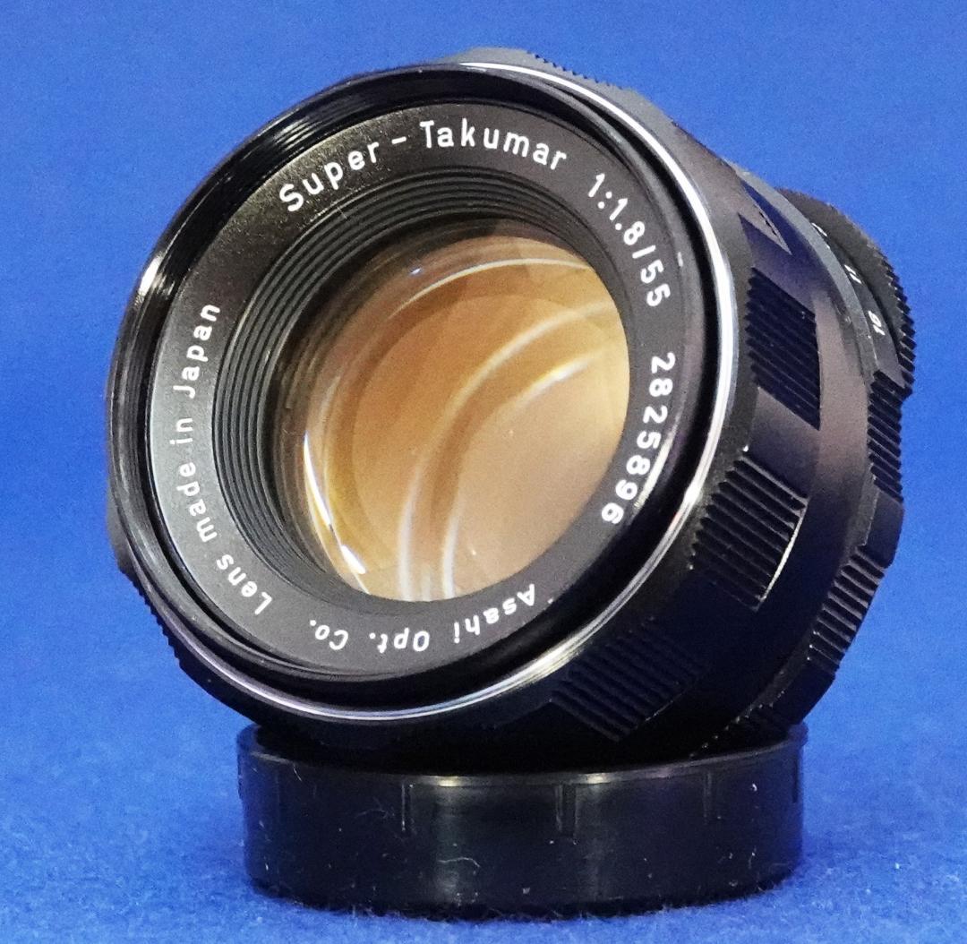2825896　三拍子揃い逸品　後期型Super-Takumar　F1.8/55