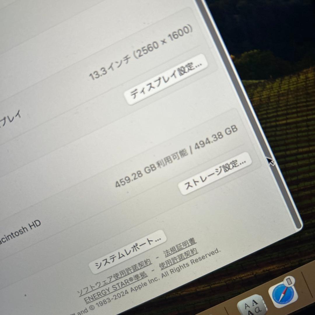 MacBook Pro 2020 M1 13インチ 16GB 512GB