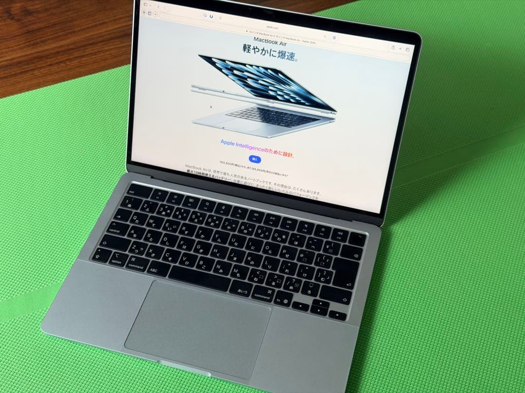 MacBook Air 13インチ Apple M4チップ 1T/32G