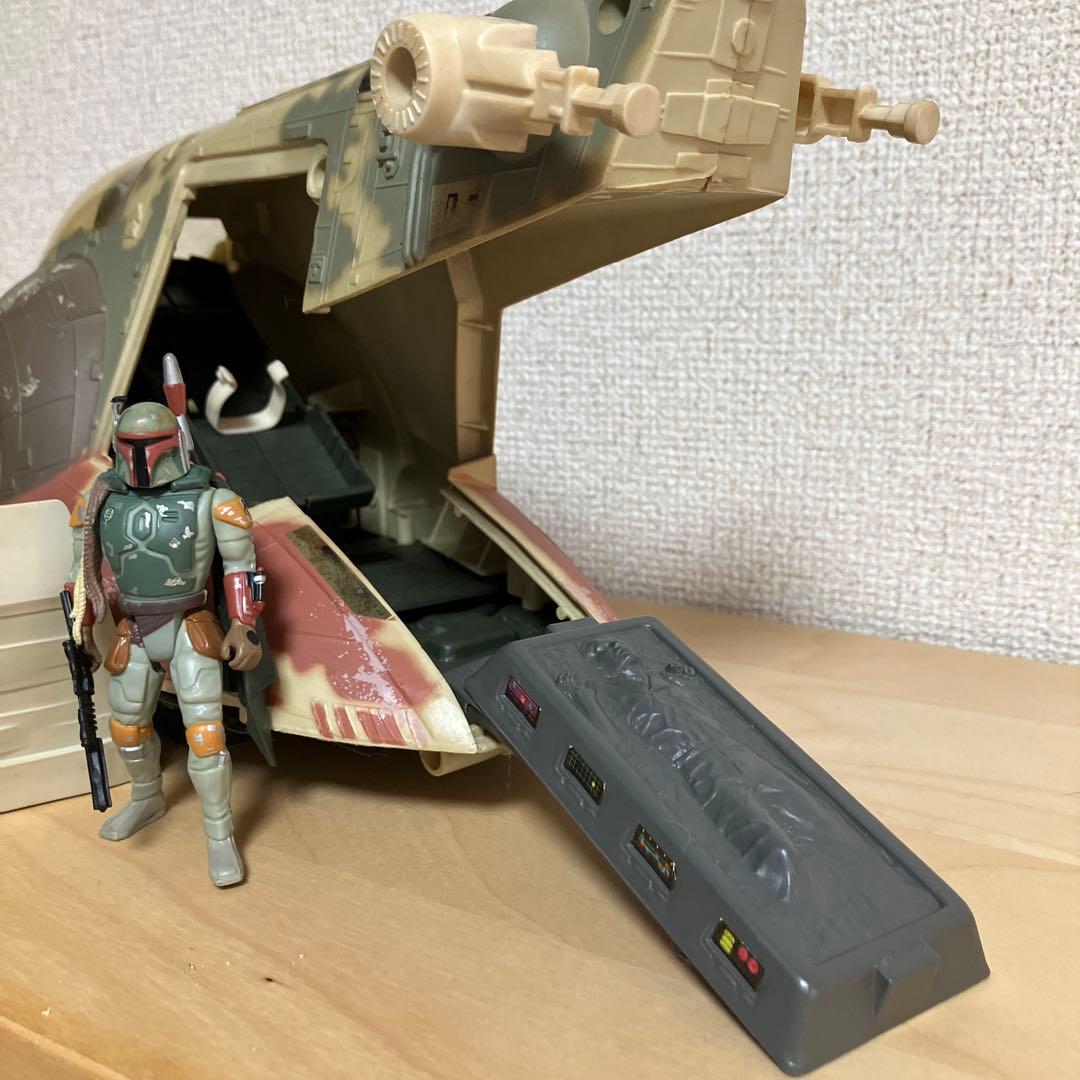 【絶版】スターウォーズ スレーブ1 ボバフェット&ハンソロ付き