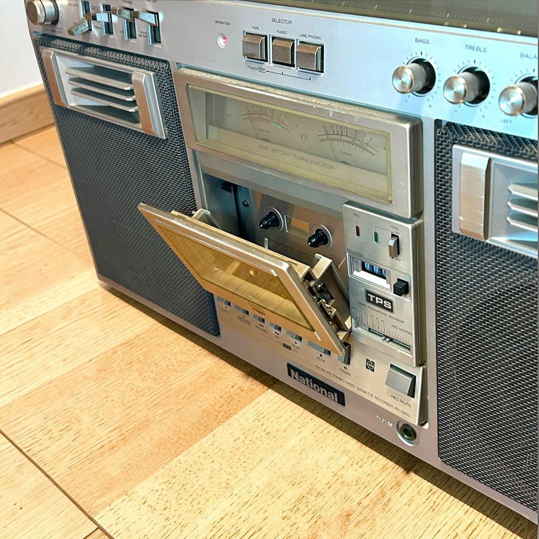昭和レトロ✨ヴィンテージ品✨National RX-5600 ラジカセ 当時物