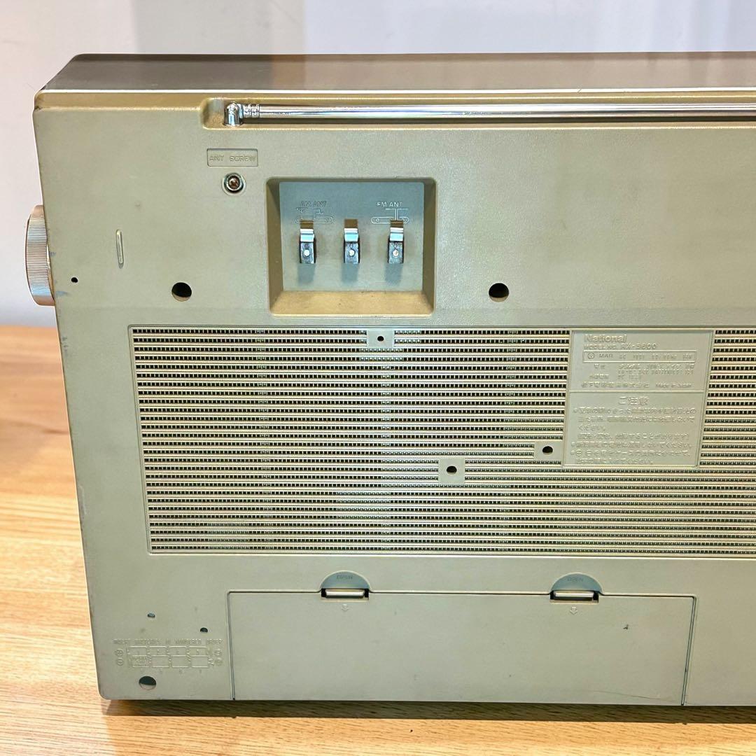 昭和レトロ✨ヴィンテージ品✨National RX-5600 ラジカセ 当時物