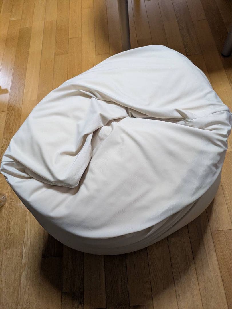 ヨギボーミニ　グリーン　ヘタリ無し　Yogibo Mini ビーズ　クッション