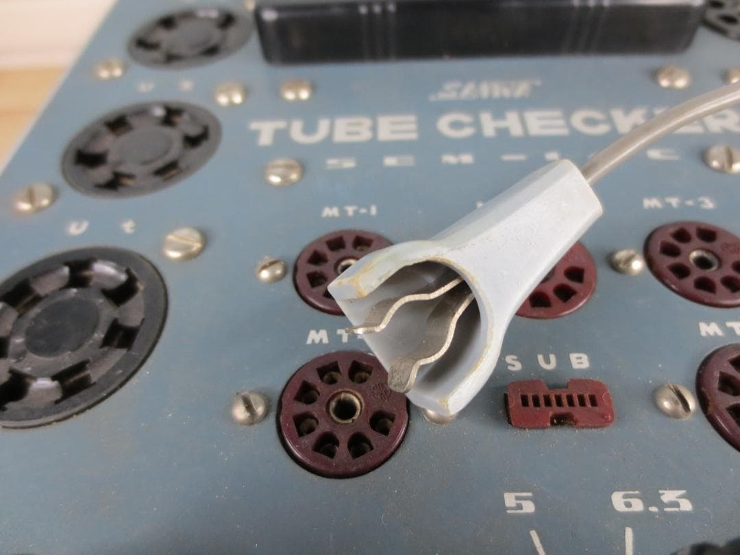 真空管試験機★TUBE CHECKER★SEM-14C/SANWA RADIO