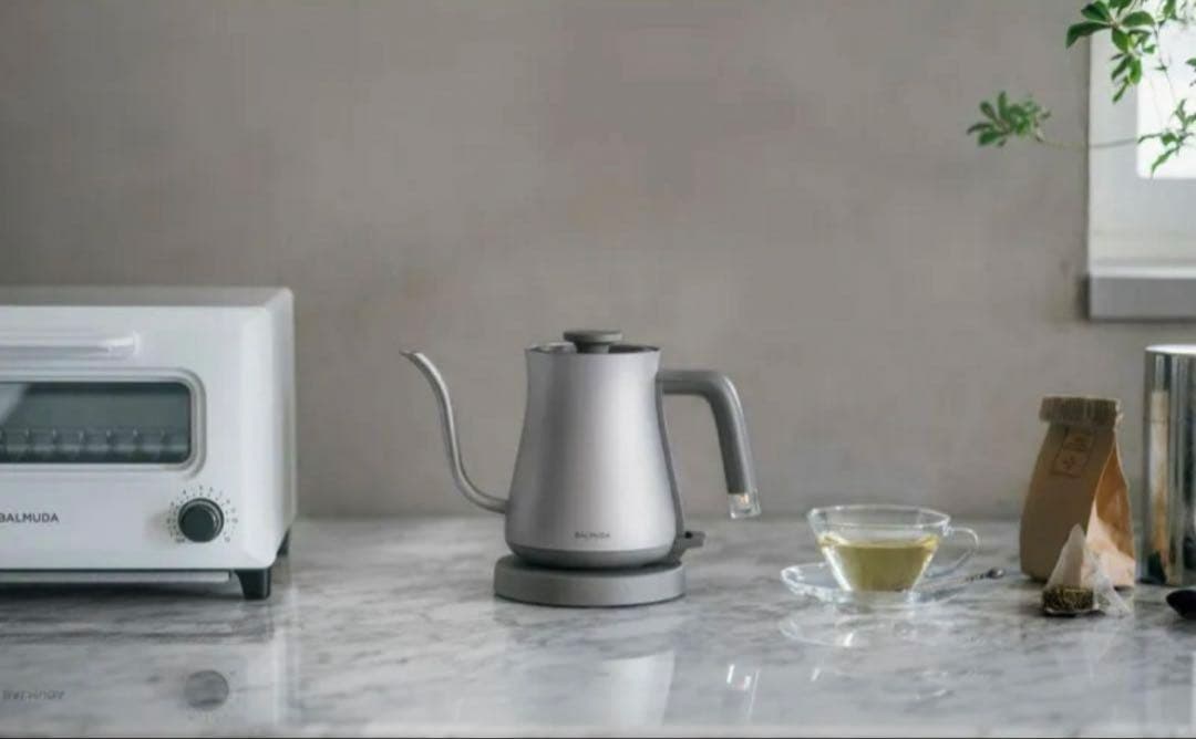 【新品・未使用】BALMUDA The Pot 電気ケトル シルバー