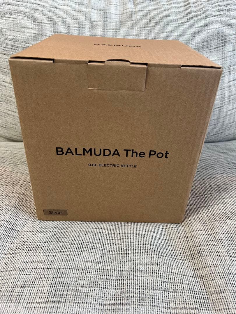 【新品・未使用】BALMUDA The Pot 電気ケトル シルバー