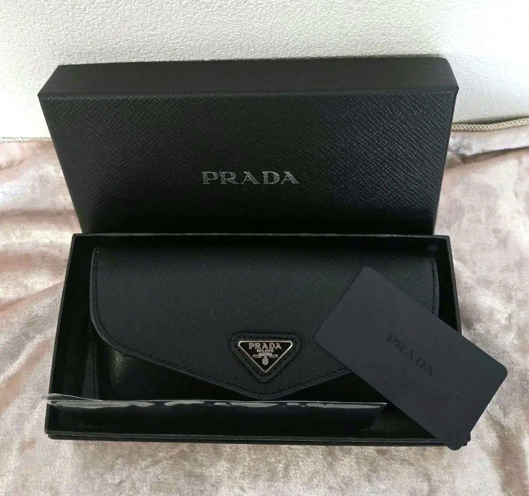 希少！PRADA ノベルティ メガネケース サングラスケース メガネ拭き付