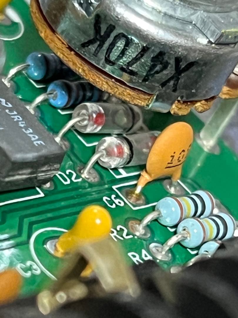 MXR distortion+ ビンテージ風mod