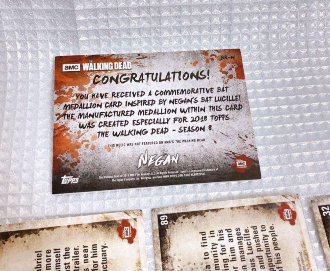 二ーガン メダリオン トレカ walkingdead ウォーキング・デッド トレ