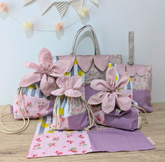 入園入学セット 入園入学グッズ レッスンバッグセット ナップサック ピンク