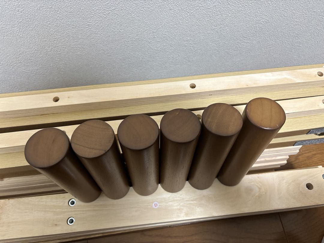 ニトリ シングルすのこベッドフレーム BF-302 MBRS ミドルブラウン