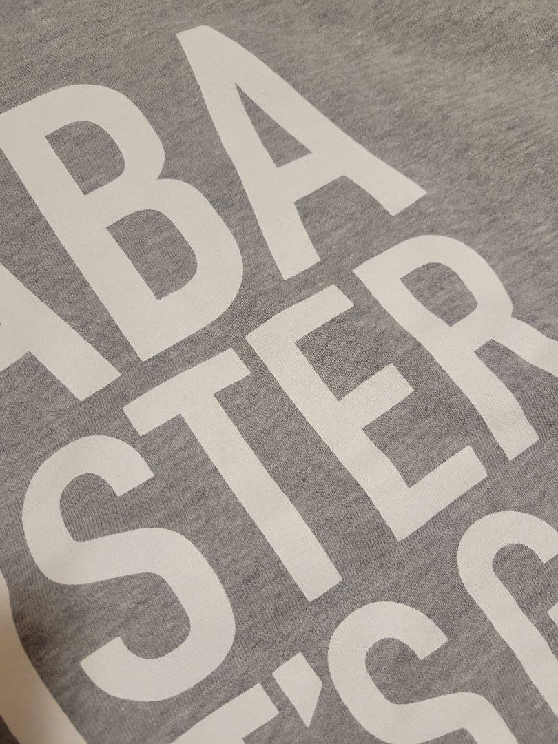 サバシスター let's go today ロゴ パーカー グレー Lサイズ