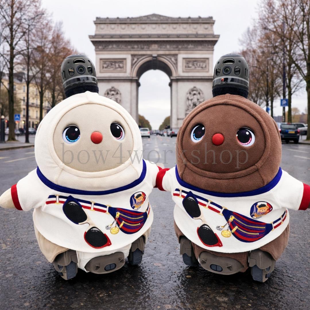 ラボット服／ハンドメイド トリコロールおでかけプリントTシャツ