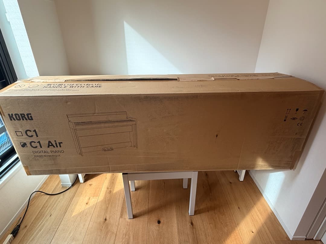 KORG C1 Air 電子ピアノ（ホワイト）88鍵