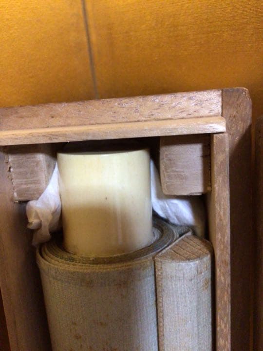 掛け軸　鯛と海老と蛤　共箱付き