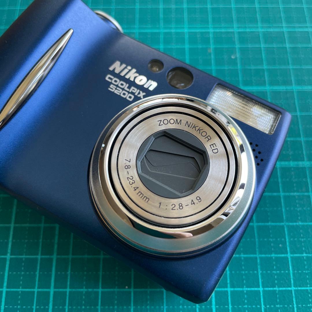 【動作確認済】Nikon Coolpix 5200ニコン オールドコンデジ 美品