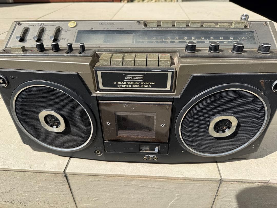 SUPERSCOPE CRS-5000 ジャンク