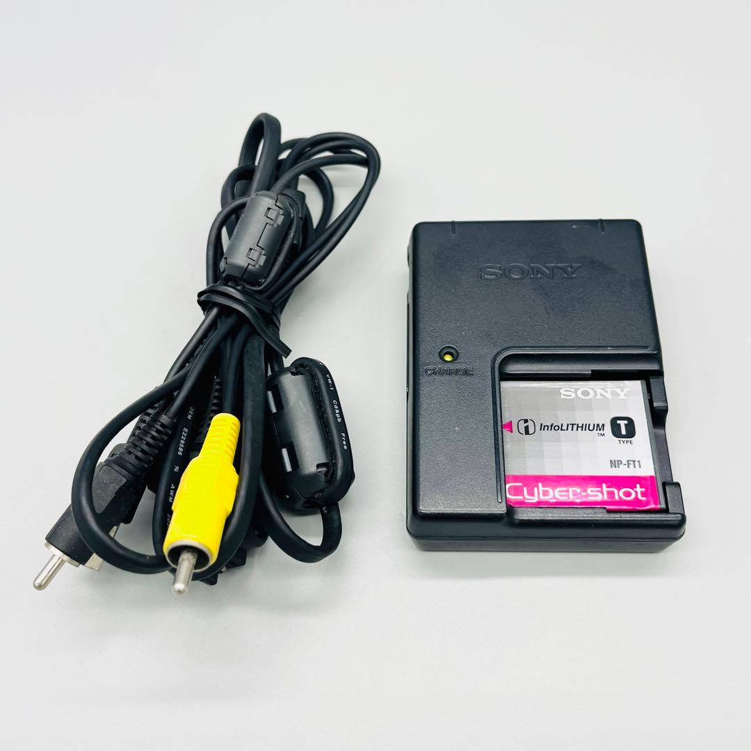 【ケース付】SONY Cyber-shot DSC-T9 シルバー 動作OK