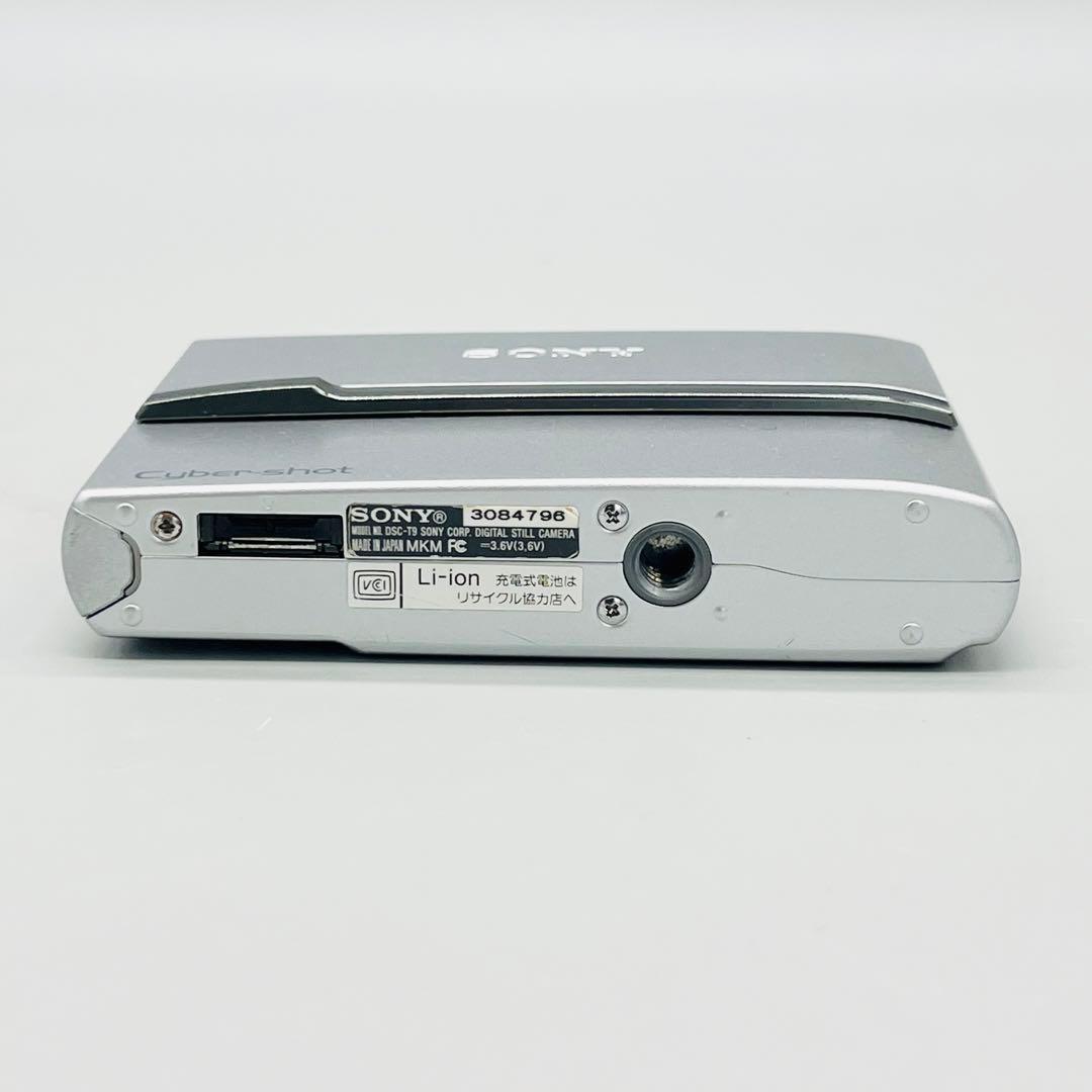 【ケース付】SONY Cyber-shot DSC-T9 シルバー 動作OK