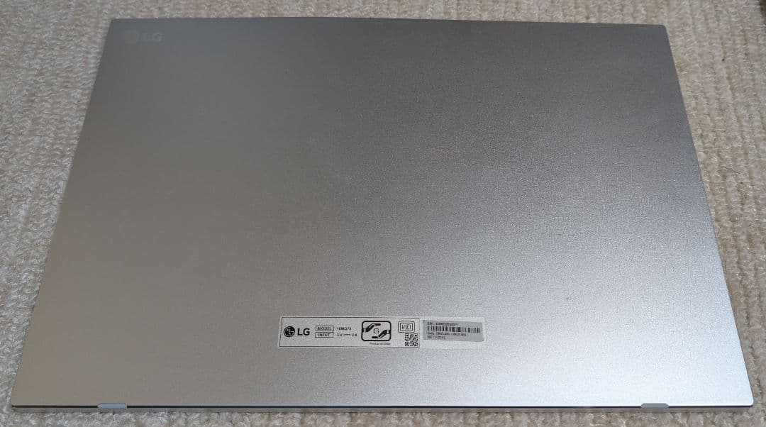 LG gram 16インチ 16GB SSD1TB ポータブルモニターおまけ付き