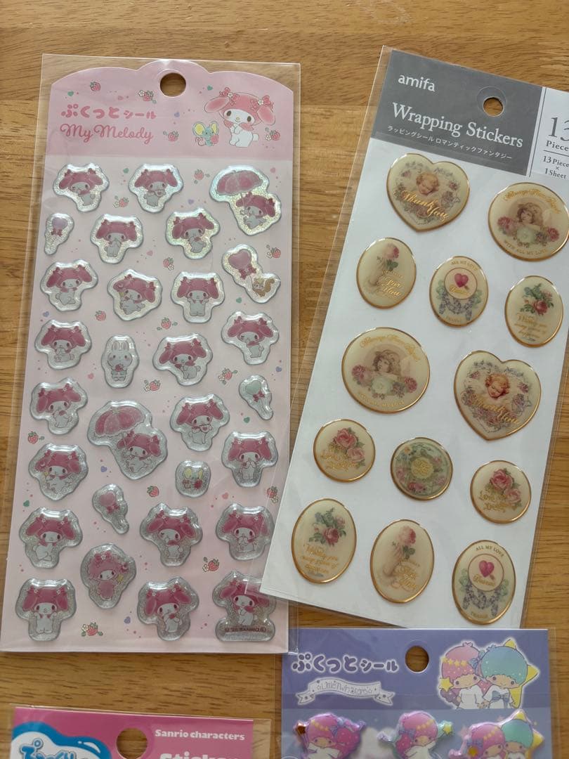 サンリオ エスターバニー クロミ マイメロ キティちゃん シールセット